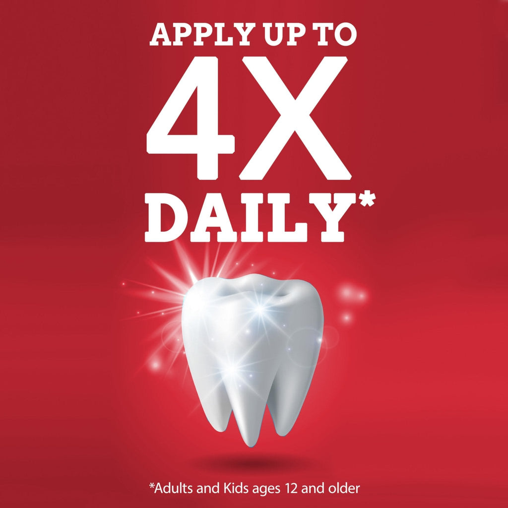 Orajel 4X for Toothache & Gum Pain: Severe Cream Tube 0.33oz- From Oral Pain Relief Brand - Maple Wellness Supplements