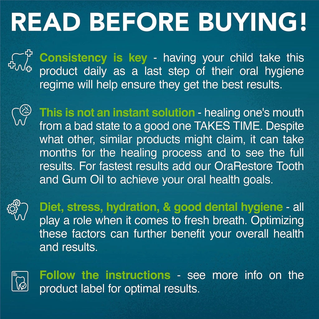 Oral Probiotics for Mouth Bad Breath Treatment for Adults: Dentist Formulated Advanced - TrustMedUSA