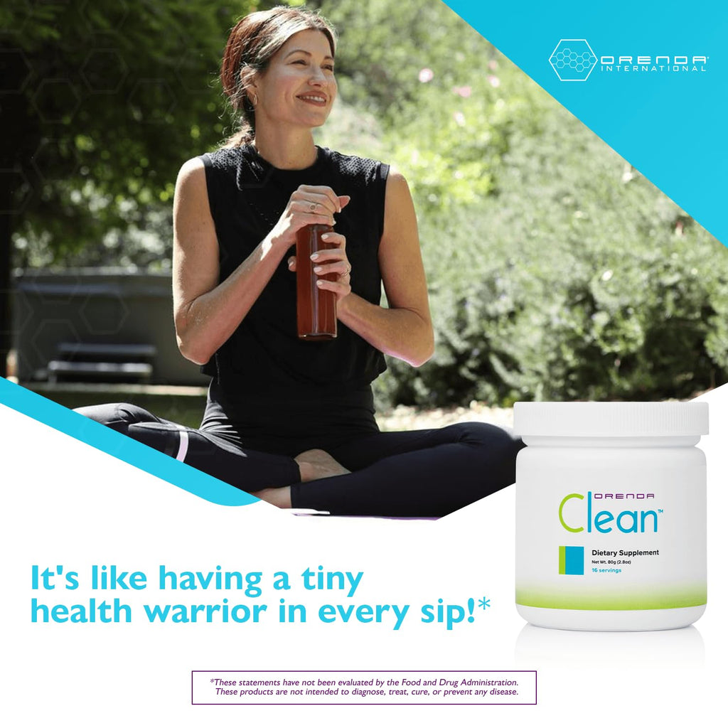 Orenda Clean - Peptizyme-SP EN, Aronia Berry, Aloe Vera and More for Digestive Support - Nutrient-Rich Supplement for Wellness - 80g, 16 Servings - TrustMedUSA