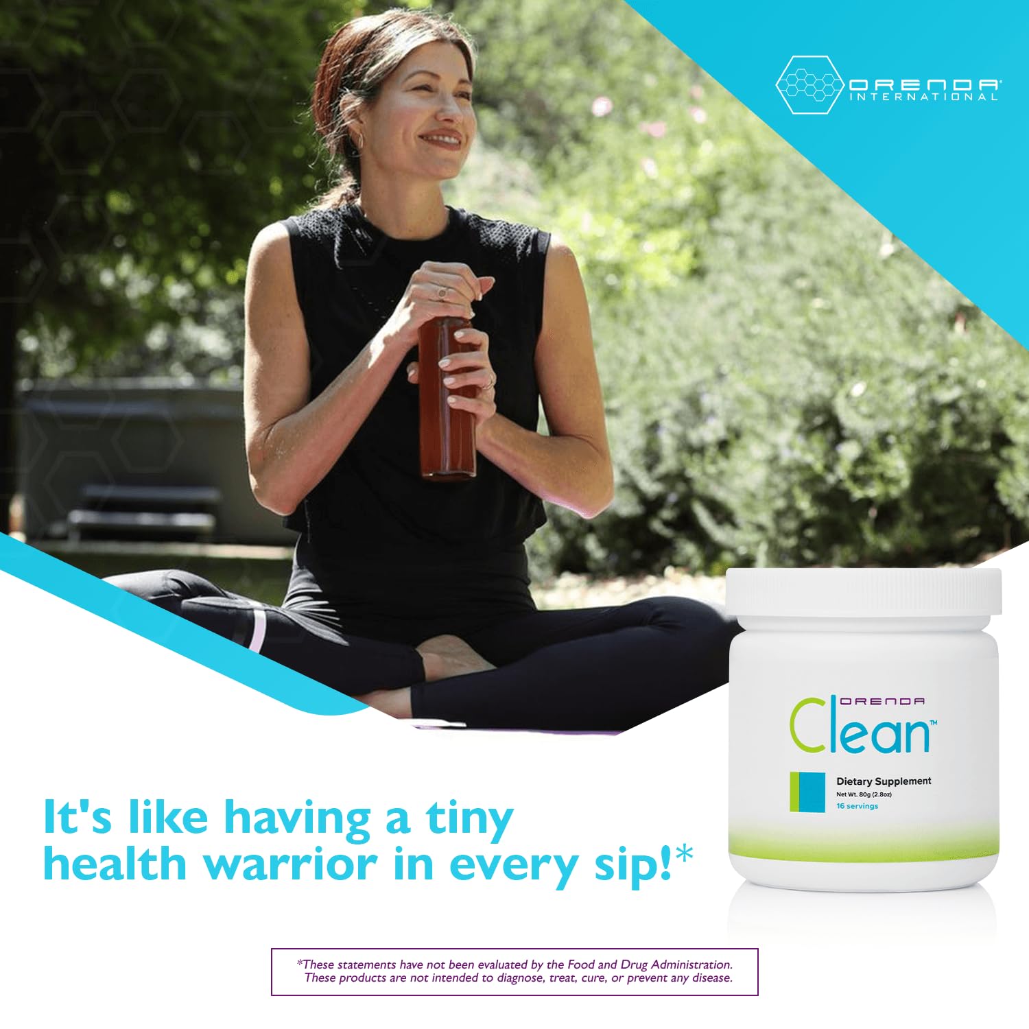 Orenda Clean - Peptizyme-SP EN, Aronia Berry, Aloe Vera and More for Digestive Support - Nutrient-Rich Supplement for Wellness - 80g, 16 Servings - TrustMedUSA