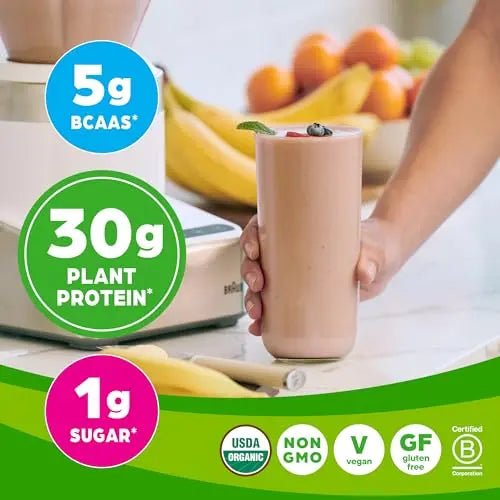 Orgain Organic Sport Vegan Protein Powder, Chocolate - 30g Plant Based Protein - TrustMedUSA