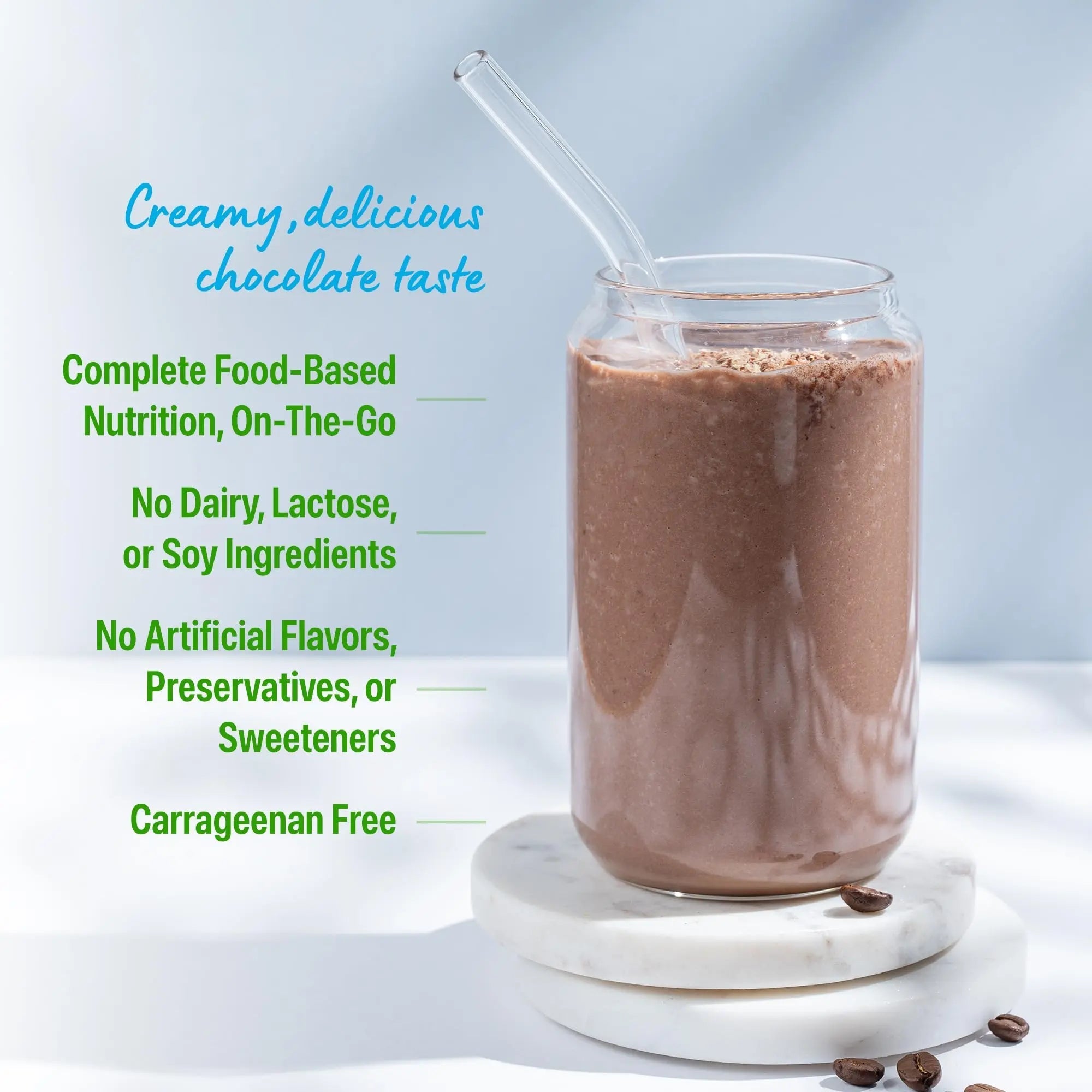 Orgain Organic Vegan Meal Replacement Protein Powder, Creamy Chocolate Fudge - 20g Plant Based Protein, Gluten Free, Dairy Free, Lactose Free, Soy Free, No Sugar Added, - TrustMedUSA