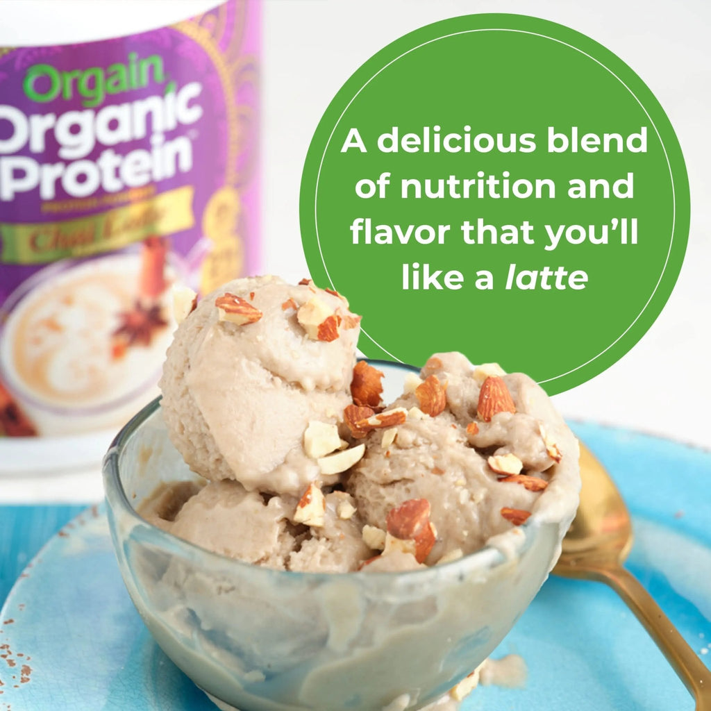 Orgain Organic Vegan Protein Powder, Chai Latte - 21g Plant Based Protein, Gluten Free - TrustMedUSA