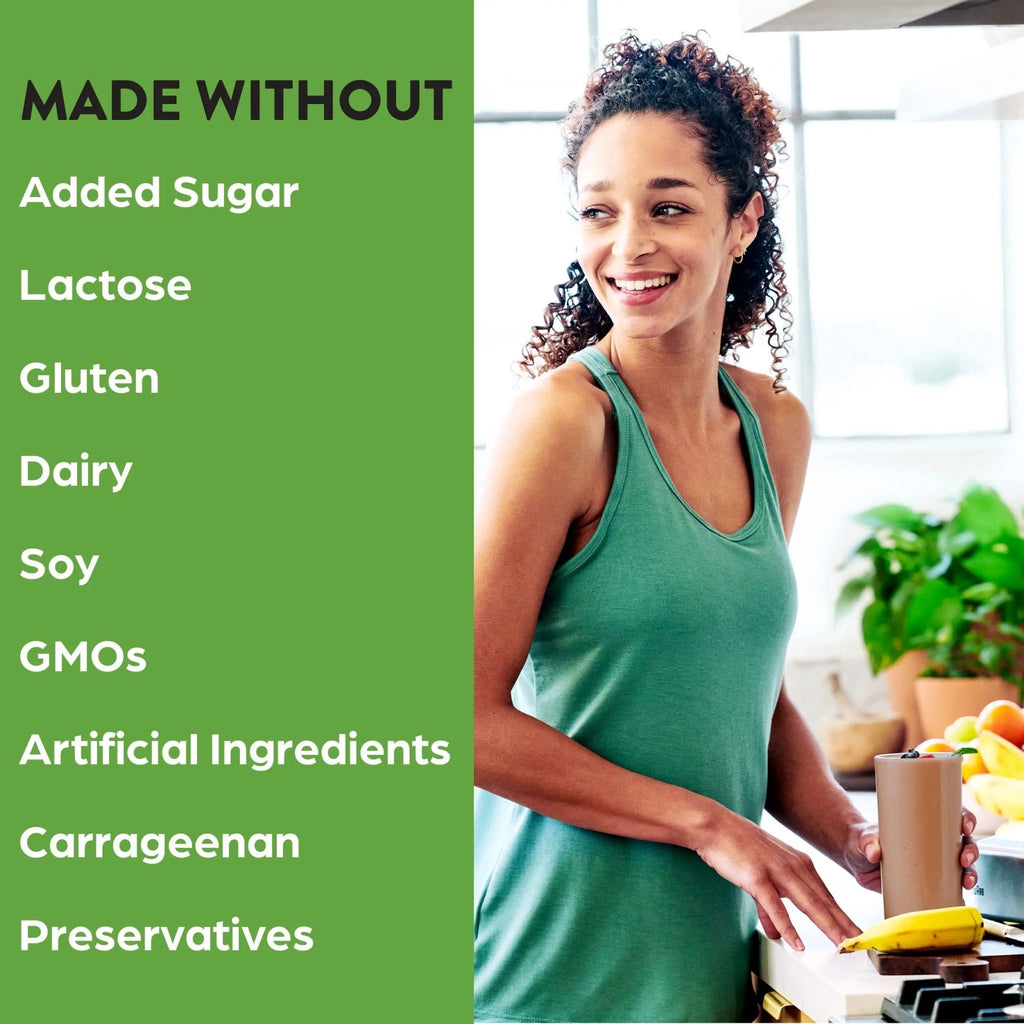 Orgain Organic Vegan Protein Powder, Chocolate Fudge - 21g Plant Based Protein, Gluten - TrustMedUSA