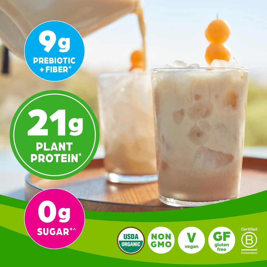 Orgain Organic Vegan Protein Powder, Horchata - 21g of Plant Based Protein, Low Net - TrustMedUSA