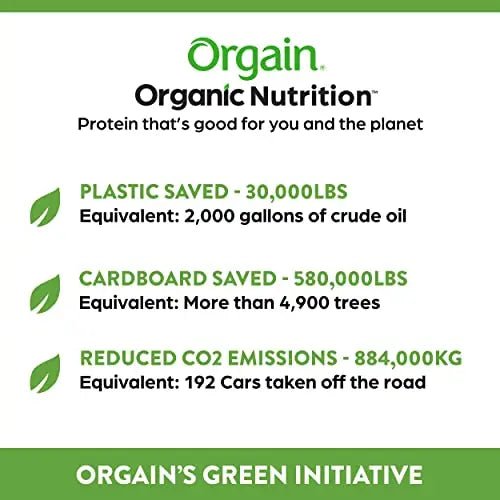 Orgain Organic Vegan Protein Powder, Iced Coffee - 21g Plant Based Protein, Gluten Free - TrustMedUSA