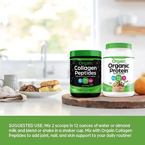 Orgain Organic Vegan Protein Powder, Iced Coffee - 21g Plant Based Protein, Gluten Free - TrustMedUSA