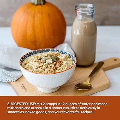 Orgain Organic Vegan Protein Powder, Pumpkin Spice - 21g of Plant Based Protein - TrustMedUSA