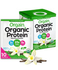 Orgain Organic Vegan Protein Powder, Vanilla Bean - 21g Plant Based Protein, Gluten Free - TrustMedUSA