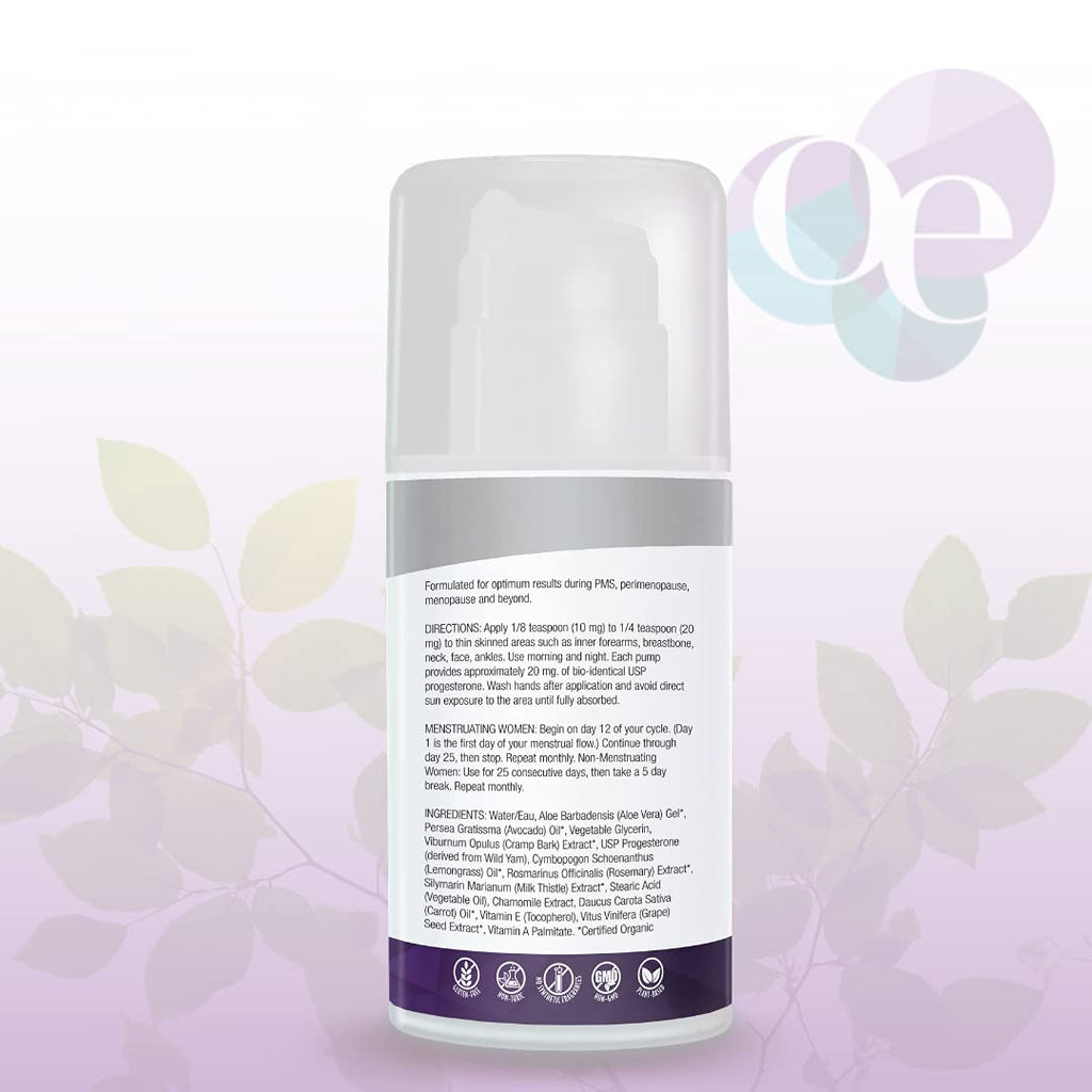 Organic Excellence Feminine Balance Wild Yam & Botanical Cream – Natural Women’s Cream for Everyday Balance – 3.3 fl oz - TrustMedUSA