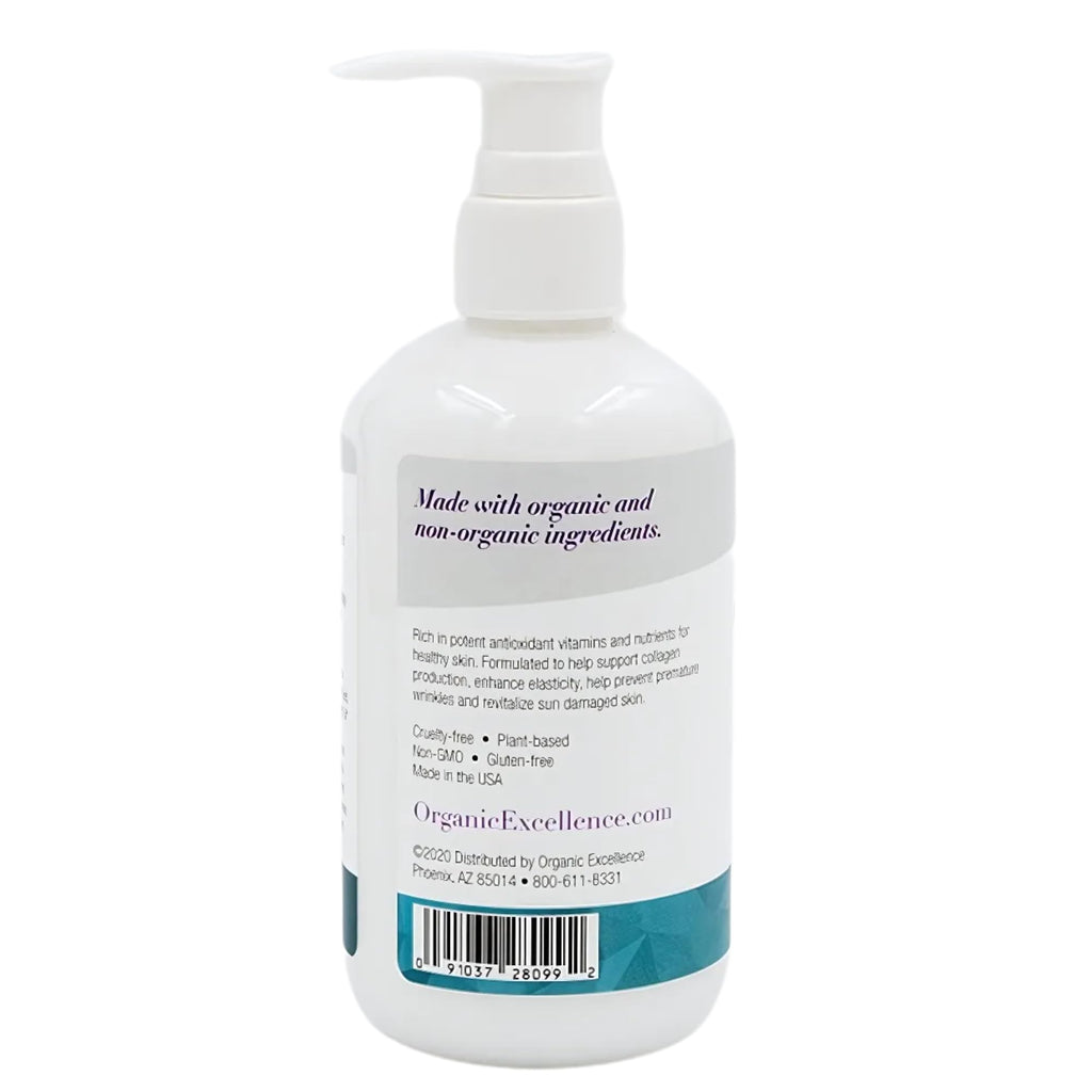 Organic Excellence Hand and Body Therapy All Natural Body Lotion for Women Men Kids - Organic Body Lotion For Dry Skin Rich, Natural Moisturizer For Daily Use, Unscented, Made in USA with Shea Butter - TrustMedUSA