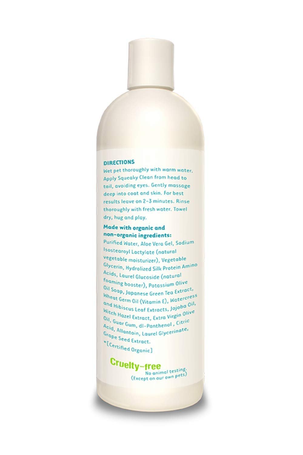 Organic Excellence Mild Dog Shampoo, Great for All Pets: Dogs, Puppies, Cats, Horses, Formulated for Sensitive Skin, Made with Aloe and Nourishing Botanicals - 16oz - TrustMedUSA