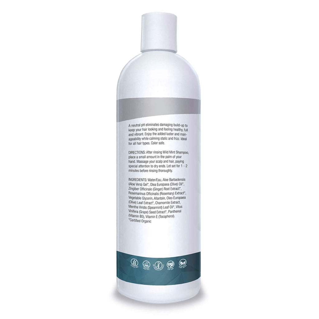 Organic Excellence Wild Mint Conditioner, 16 Fluid Ounce - TrustMedUSA