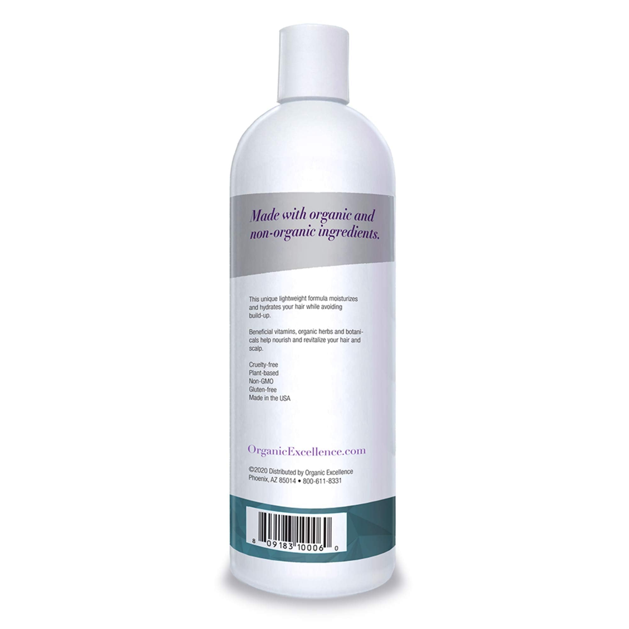 Organic Excellence Wild Mint Conditioner, 16 Fluid Ounce - TrustMedUSA