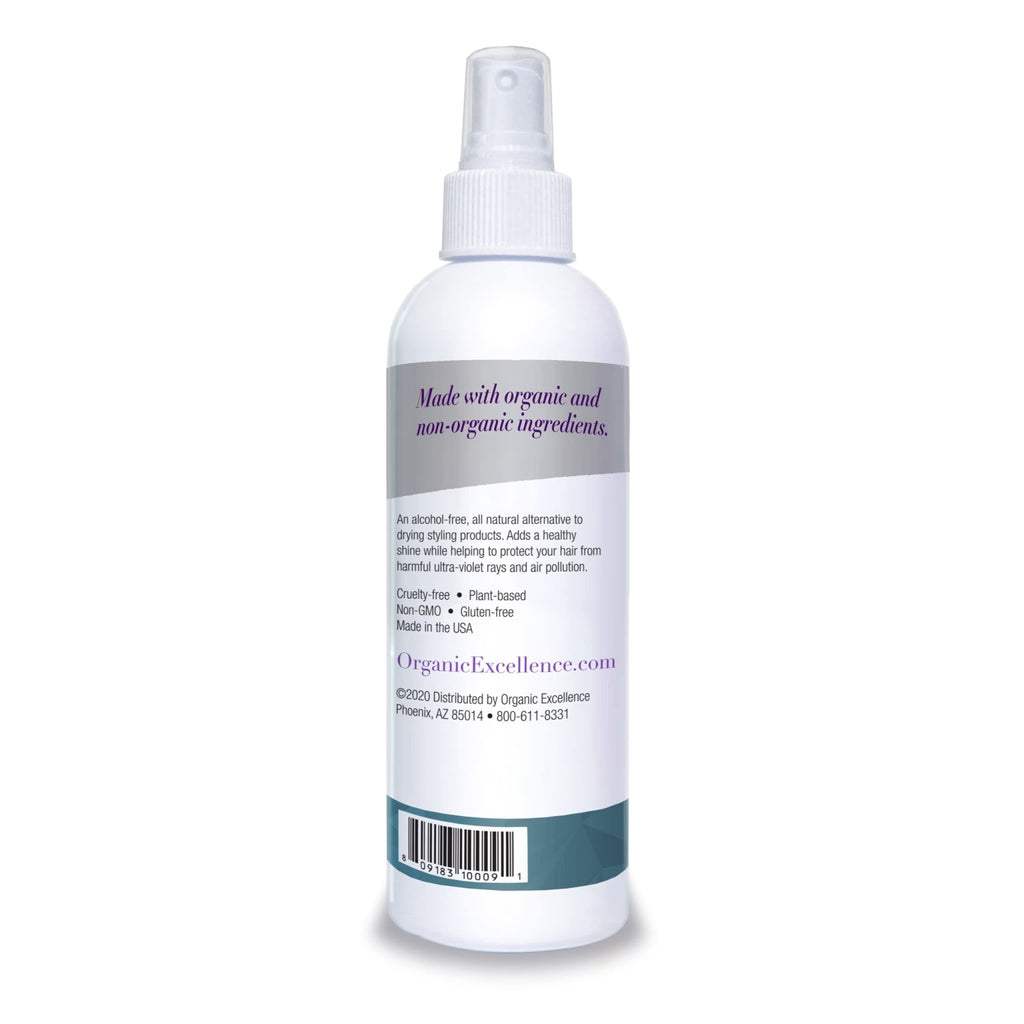 Organic Excellence Wild Mint Styling Spray, Alcohol-Free, pH Neutral, 8 Ounce - TrustMedUSA