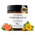 Organic Lymphatic Massage Cream with Magnesium – Natural Topical Cream | Stimulate Lymph Fluid | Family Owned, Made in USA - TrustMedUSA