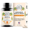 Organic Maca Root Capsules 1200 mg – Libido Booster for Women Fast Acting & Potent | Female Maca Supplement | Energy Pills from Peru | Includes Black Pepper for High Absorption | Vegan, 120 Ct - TrustMedUSA