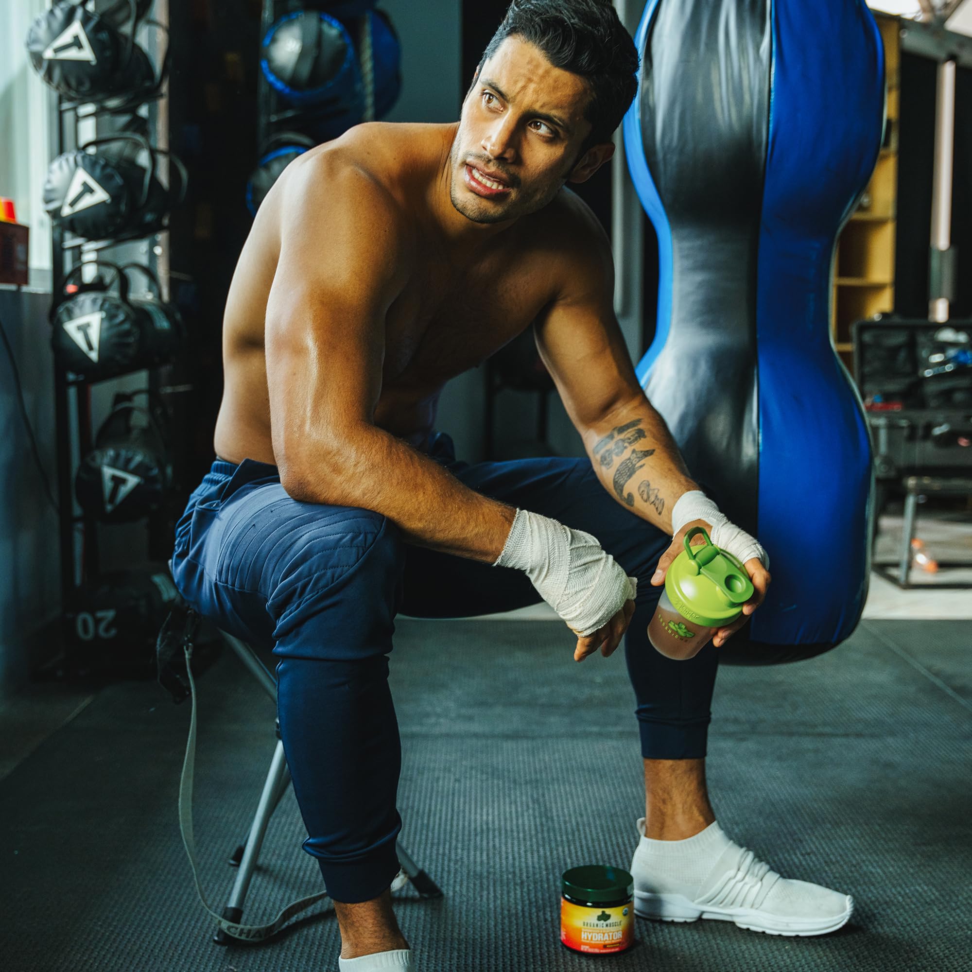 Organic Muscle Hydrator | Natural Electrolyte Powder for Peak Performance & Recovery - Watermelon Flavor, 20 Servings - TrustMedUSA