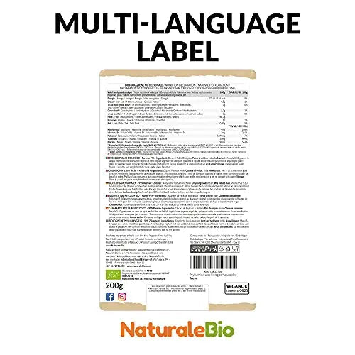 Organic Psyllium Husk - 99% Purity - 200g. Pure & Natural Psyllium Seed Husks - TrustMedUSA