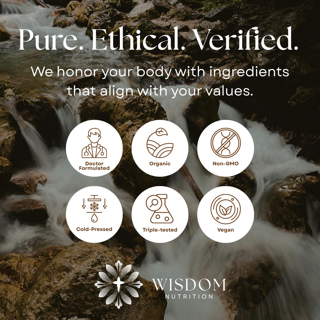 Organic Turmeric, Frankincense and Myrrh – Herbal Supplement Blend for Energy, Detox, Focus, Immunity & Stress – Non-GMO Vegan Tonic with Milk Thistle – Wisdom Bible Based Blend – 2oz Liquid Drops - TrustMedUSA