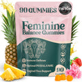 ORGANIC UPLIFT Premium Feminine Balance Gummies - for Women’s Health & Wellness - Immune Support - Vegan, Gluten-Free - Hawaiian Pineapple - 90 Gummies - 45 Servings - TrustMedUSA