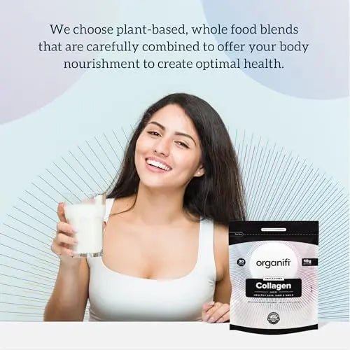 Organifi Collagen Powder - Fuller Hair, Stronger Nails, and Radiant Skin - Replenish - TrustMedUSA