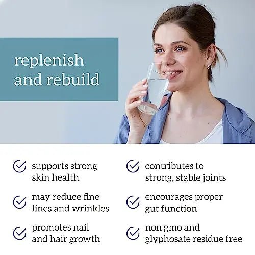 Organifi Collagen Powder - Fuller Hair, Stronger Nails, and Radiant Skin - Replenish - TrustMedUSA