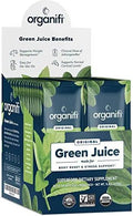 Organifi: GO Packs - Green Juice - Organic Superfood Supplement Powder - 30 Count - TrustMedUSA