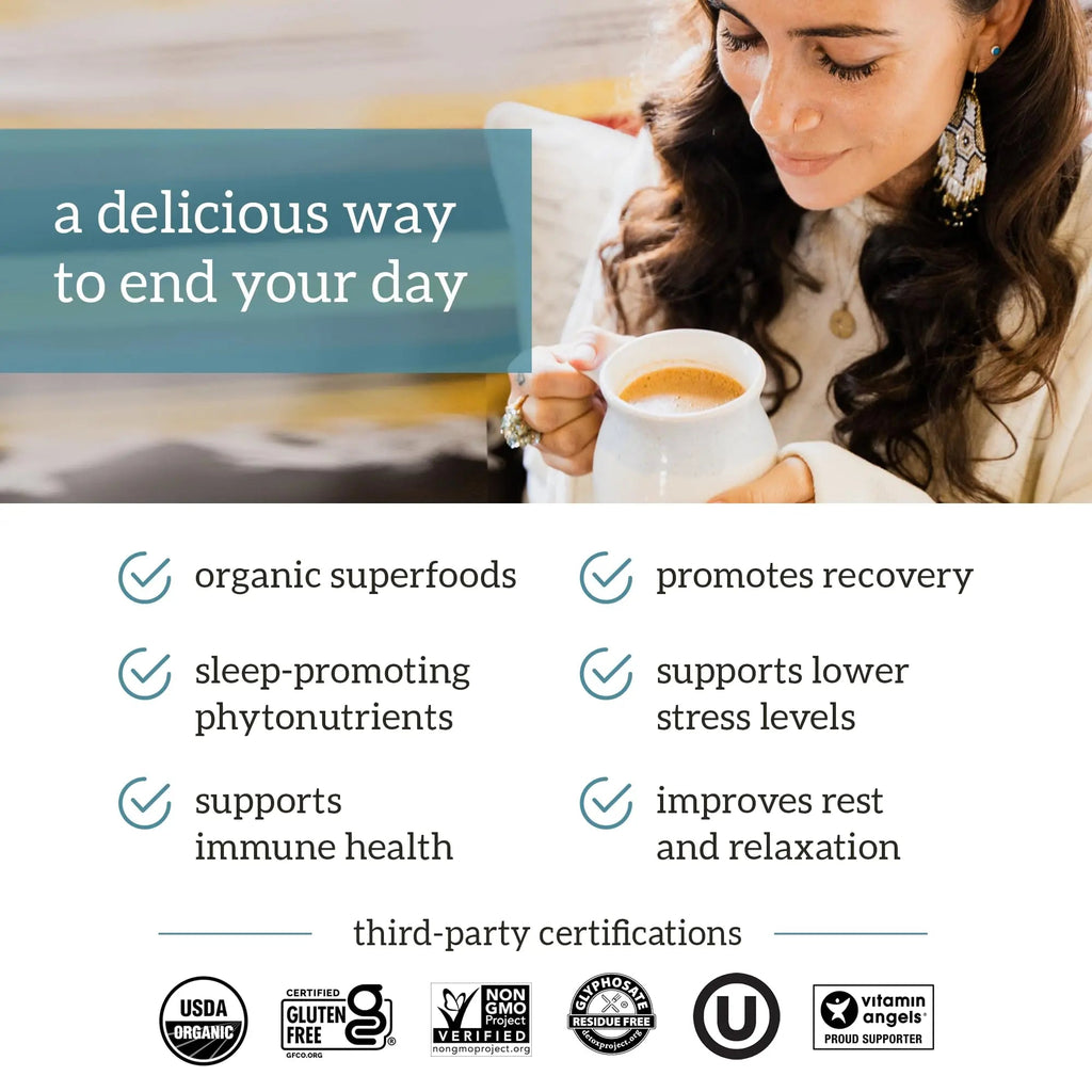 Organifi: Gold - Superfood Supplement Powder- 90 Servings (3 Pack) - Stress Support - TrustMedUSA
