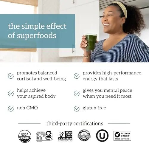 Organifi Green Juice - Organic Superfood Powder - 180-Day Supply - Organic Vegan Green - TrustMedUSA