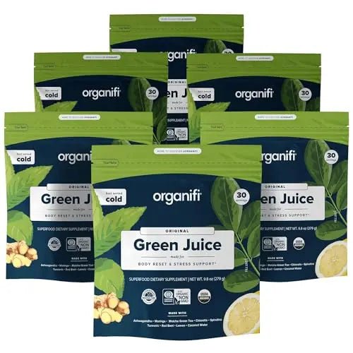 Organifi Green Juice - Organic Superfood Powder - 180-Day Supply - Organic Vegan Green - TrustMedUSA