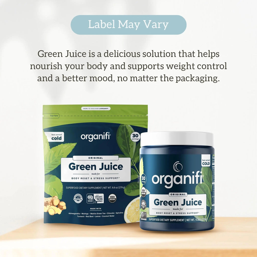 Organifi Green Juice - Powder Supplement with Organic Spirulina, Ashwagandha - TrustMedUSA