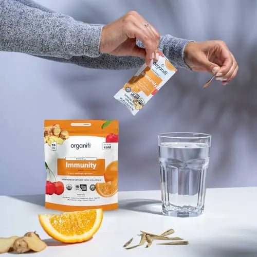 Organifi Immunity - Organic Superfood Immunity Support - 15 Single Serve Packets - TrustMedUSA
