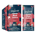 Organifi Red Juice - Vegan Energy Powder - Berry-Flavored Adaptogen Drink - Caffeine - TrustMedUSA