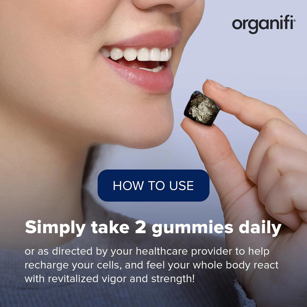 Organifi - Shilajit Gummies - Supports Natural Energy and Strength - Vanilla Cinnamon - TrustMedUSA