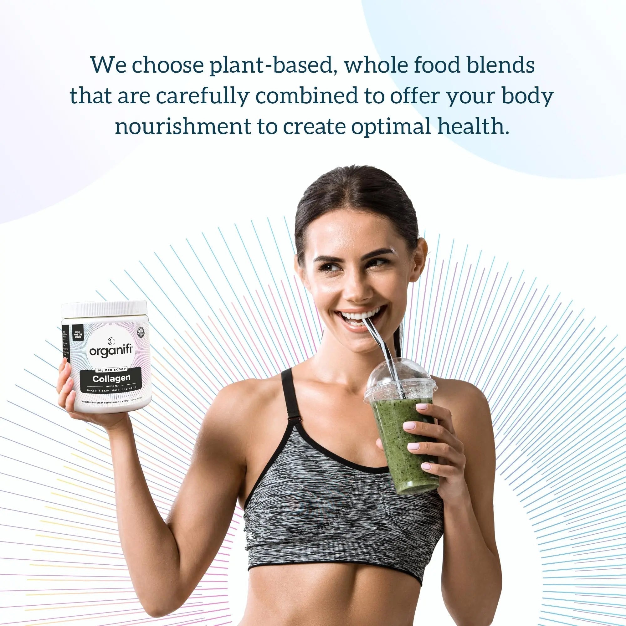 Organifi Unflavored Collagen Powder - Supports Stronger Skin, Nail, and Hair, 40 Servings - TrustMedUSA