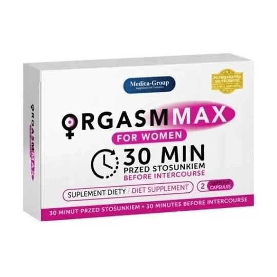 ORGASM MAX 2 Caps. / for women / libido, orgasm - TrustMedUSA