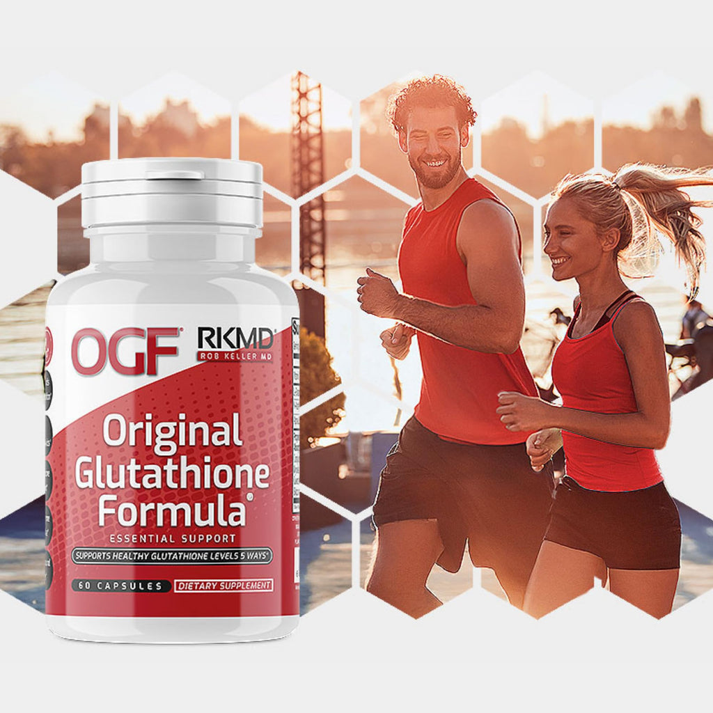 Original Glutathione Formula Essential Support, RobKellerMD, Advanced Antioxidant Formula, Helps Body Produce Glutathione Naturally for Detox, Immune Health, Mental Clarity, & Daily Wellness, 60 caps - TrustMedUSA