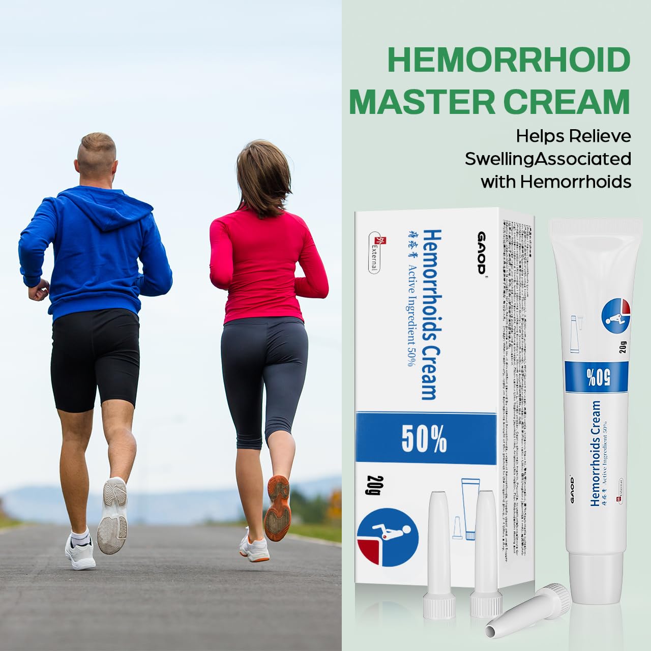 ortamiz Hemorrhoid Cream, Fissure Ointment Body Care Cream Helps to Relieve Pain&Reduce Burning for Men and Women (1pcs) - TrustMedUSA