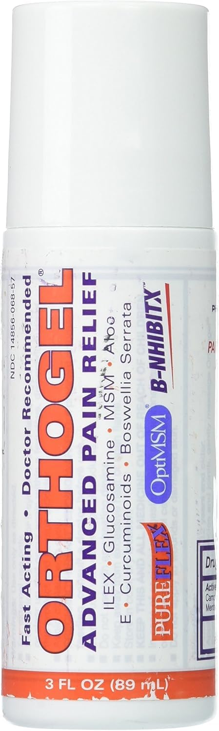 Orthogel Advanced Pain Relief Gel Roll On, 3 oz. - TrustMedUSA