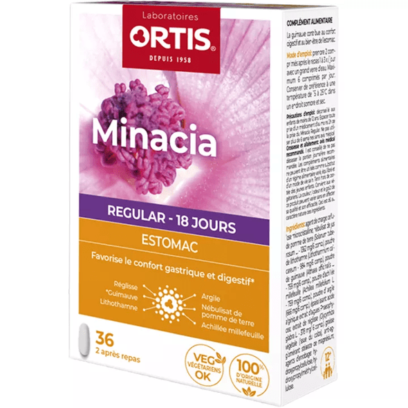 Ortis Minacia Regular Stomach 36 tablets - TrustMedUSA