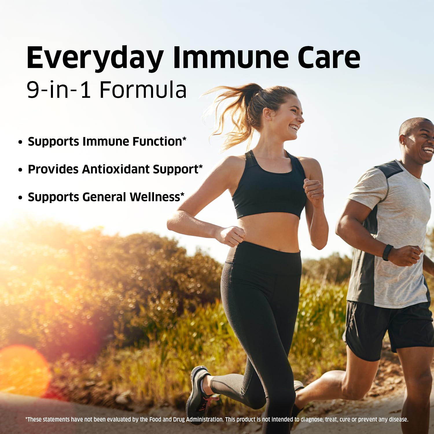 ORZAX 9 in 1 Immune Defense Booster Herbal Supplement, Specialized High Strength Formula - Vitamin C & D, Zinc, Quercetin, Turmeric & Ginger, Echinacea - Non-GMO - 60 Veggie Capsules - 30 Day Supply - TrustMedUSA