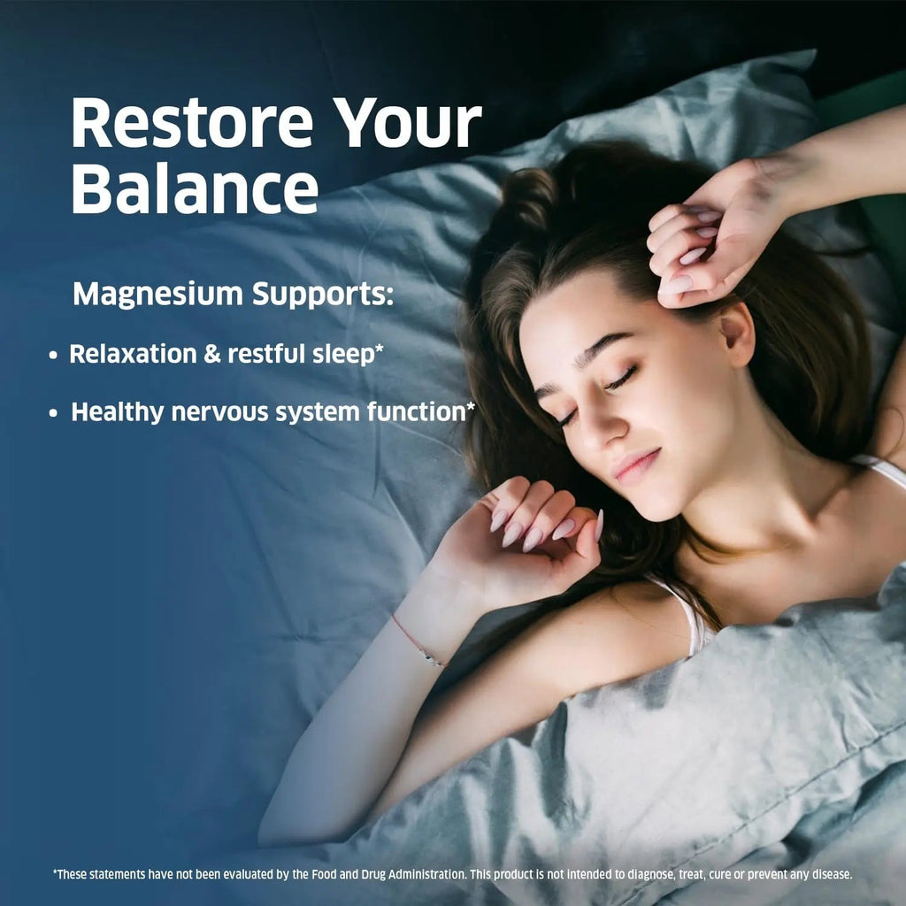 ORZAX Magnesium Triple Complex | Magnesium Glycinate, Citrate, Malate | Vegan, Gluten Free, Dairy Free, Halal | 200 mg of Triple Complex Magnesium for Muscles & Energy for Women and Men | 60 Tablets - TrustMedUSA