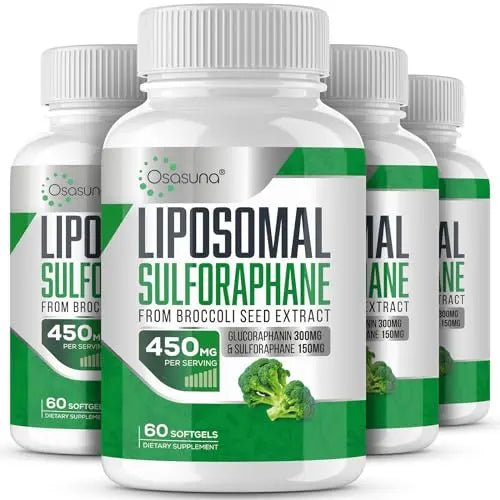 Osasuna Liposomal Sulforaphane 450MG, Maximum Absorption, 240 Softge - TrustMedUSA