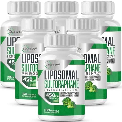 Osasuna Liposomal Sulforaphane 450MG, Maximum Absorption, 360 Softge - TrustMedUSA