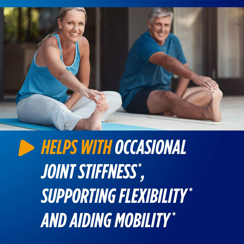 Osteo Bi-Flex Triple Strength Glucosamine Supplement with Magnesium, Improve Joint Function, Helps Leg Cramps and Muscle Function, 80 Coated Tablets - TrustMedUSA