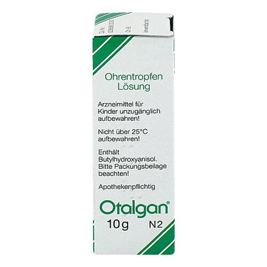 Otalgan ear drops, 10 g - TrustMedUSA
