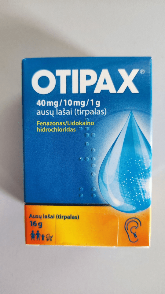 OTIPAX Ear Drops 15ml for Ear Wax, Ease Pain - TrustMedUSA