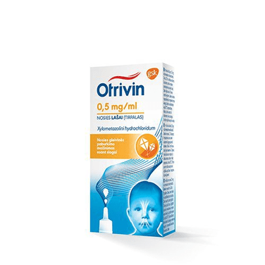 Otrivin 0.05% nasal drops, 10 ml - Maple Wellness Supplements