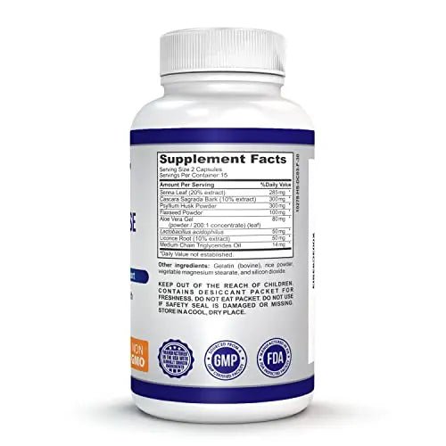 O!VITA 15-Day Cleanse and Detox Supports Digestive and Colon Health, Special Formula - TrustMedUSA